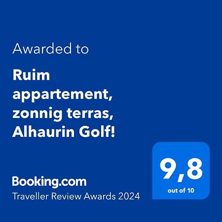 Ruim Appartement, Zonnig Terras, Alhaurin Golf! Alhaurin el Grande Ngoại thất bức ảnh